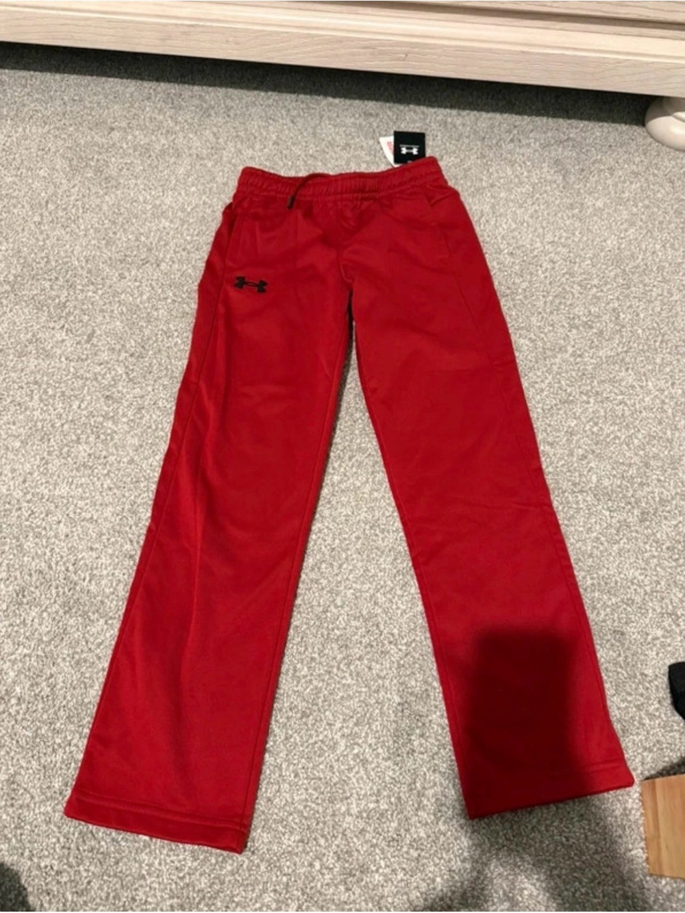 Brand new with tags Under Armour Kids Red Athletic Joggers